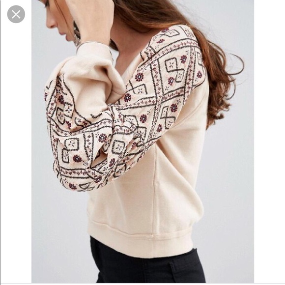 Free People Senorita Crop Sweater - Picture 2 of 8